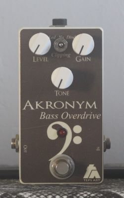 Akronym Bass Overdrive - Pédale d'Overdrive pour la Basse - Tep's Art