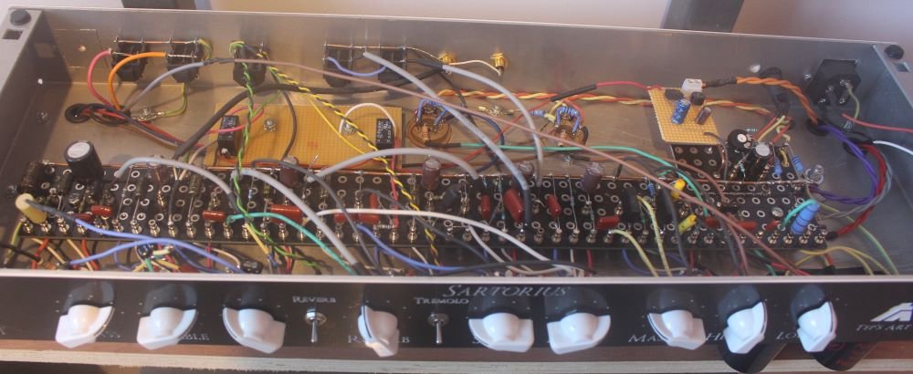 Circuit turret board pour ampli tout lampe accessible réparation Tep's Art